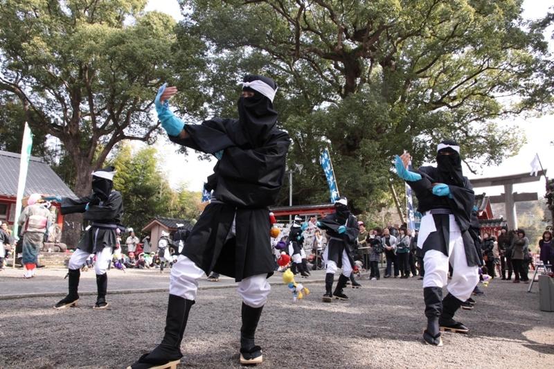 志布志市志布志町安楽　山宮神社的春祭典-1