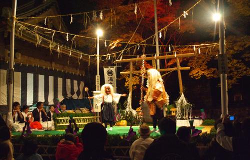 湯之尾神社の神舞-1