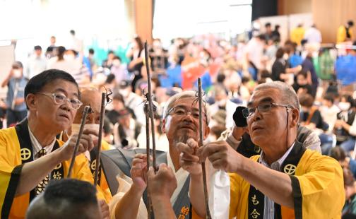 姶良市加治木町くも合戦大会-2