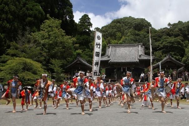 竹田神社夏祭り・六月灯-1