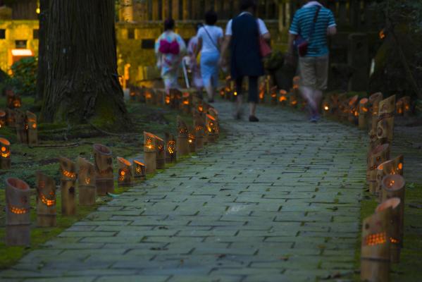 竹田神社夏祭り・六月灯-2