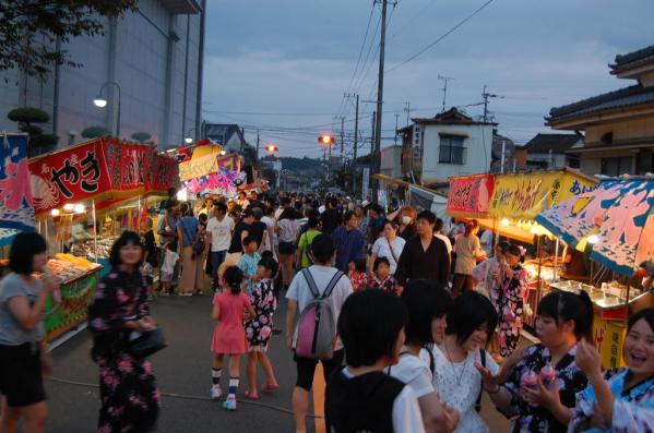 たからべ夏祭り　花火大会-1