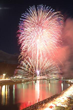 Sendaigawa River Fireworks Display-2