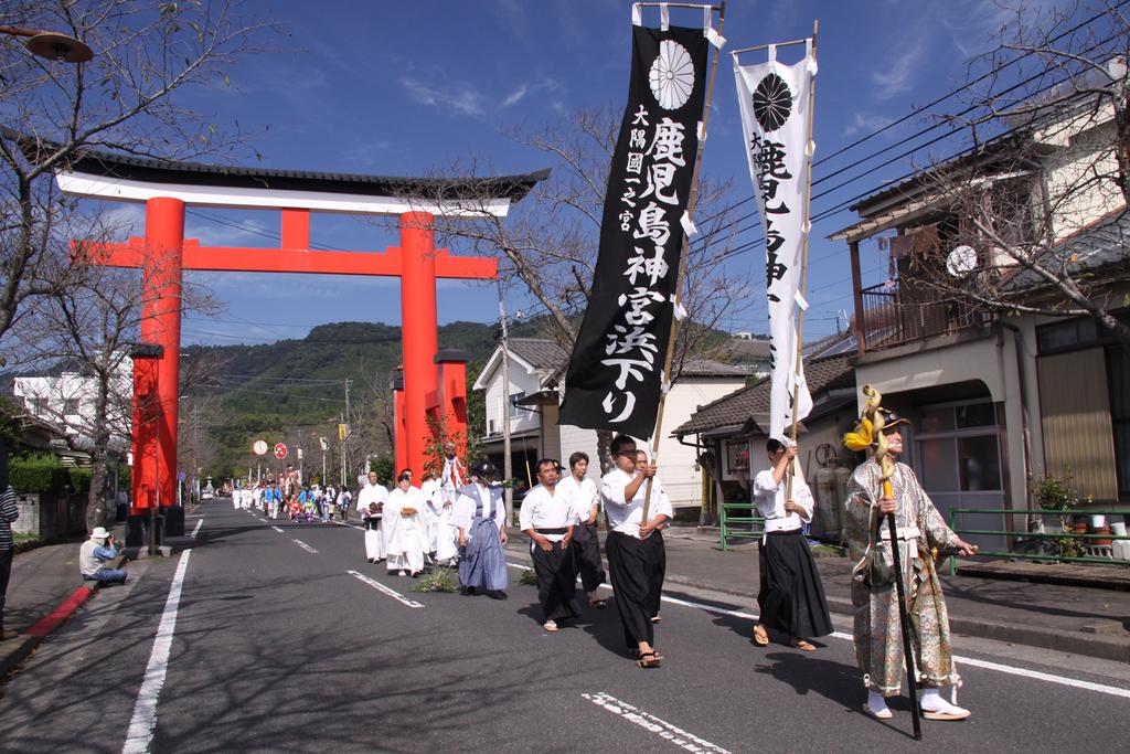 鹿児島神宮 隼人浜下り-1