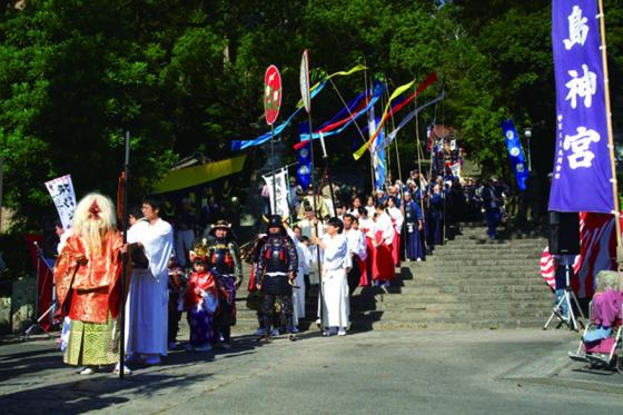 鹿児島神宮 隼人浜下り-2