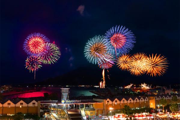 Kagoshima Kinko Bay Summer Night Fireworks Display-0