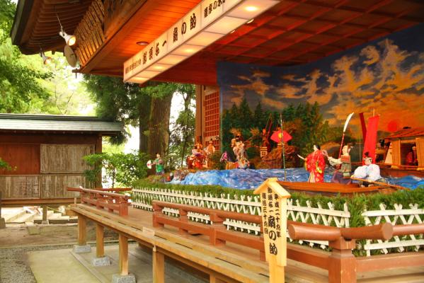 豊玉姫神社六月灯・水車からくり-1