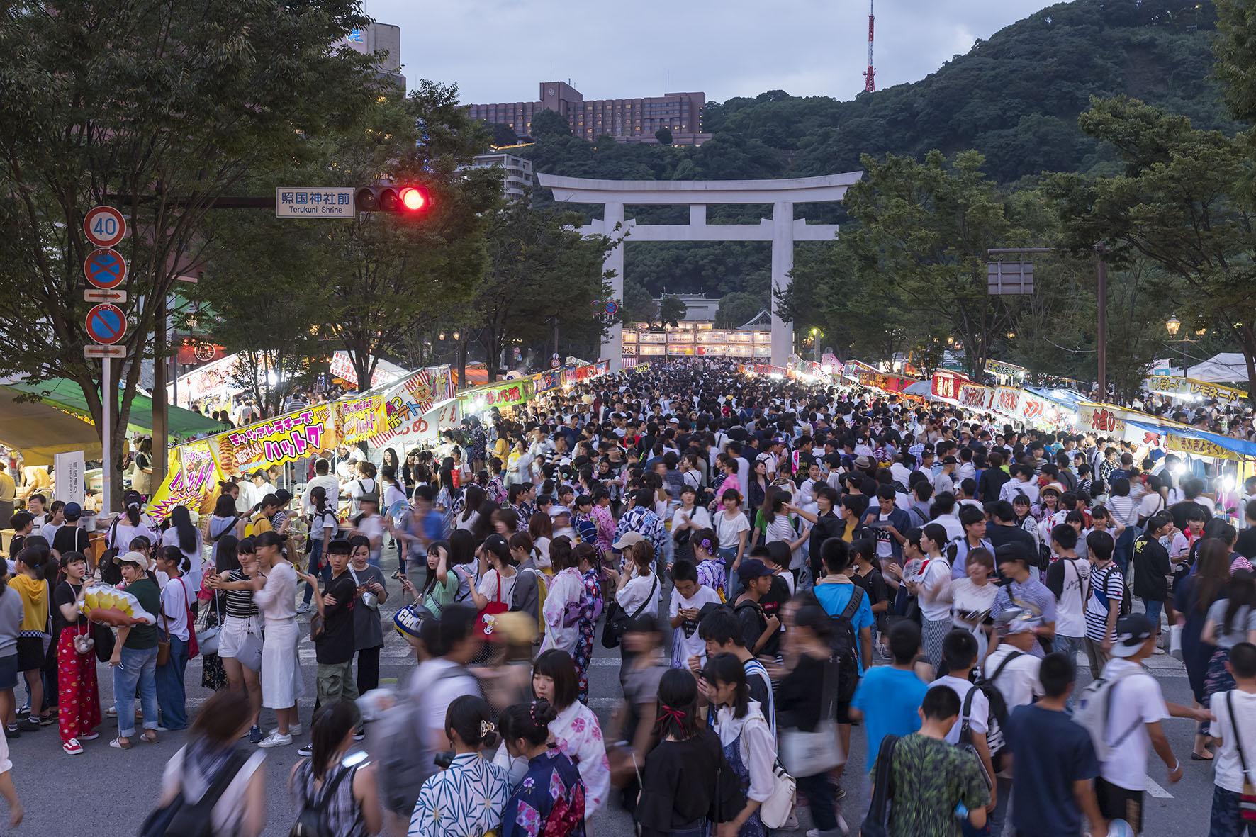 照国神社的六月灯-9