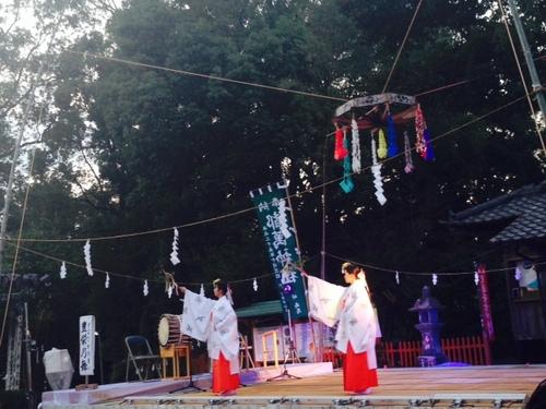 都萬神社　豊栄乃舞奉納-1