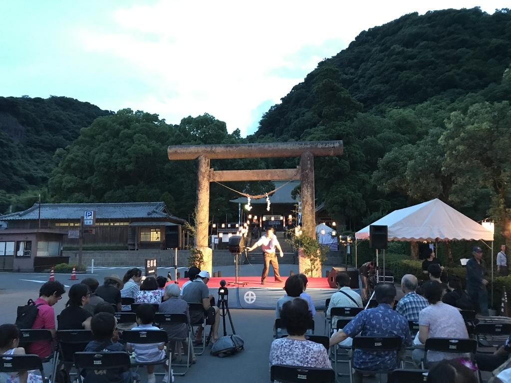 鶴嶺神社六月灯-1