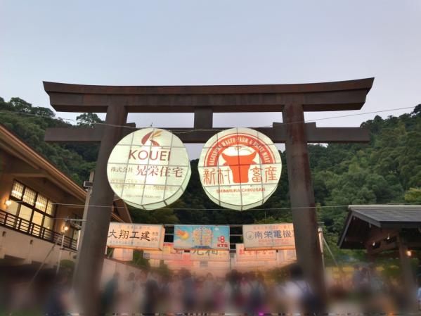 鹿児島縣護国神社六月灯-2