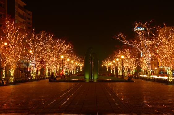 Minato Odori Park Illumination-4