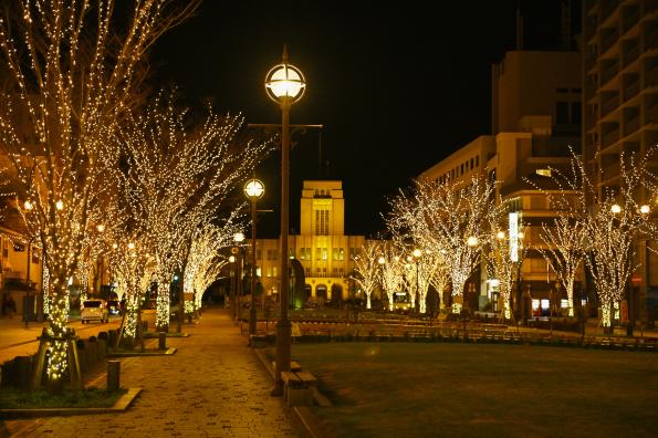 Minato Odori Park Illumination-1