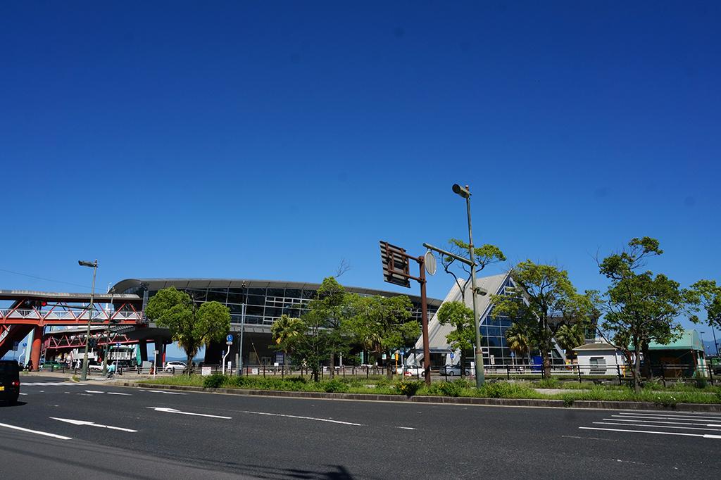  【2일째】가고시마 시가지 측 사쿠라지마 페리 터미널(가고시마본항 측) 