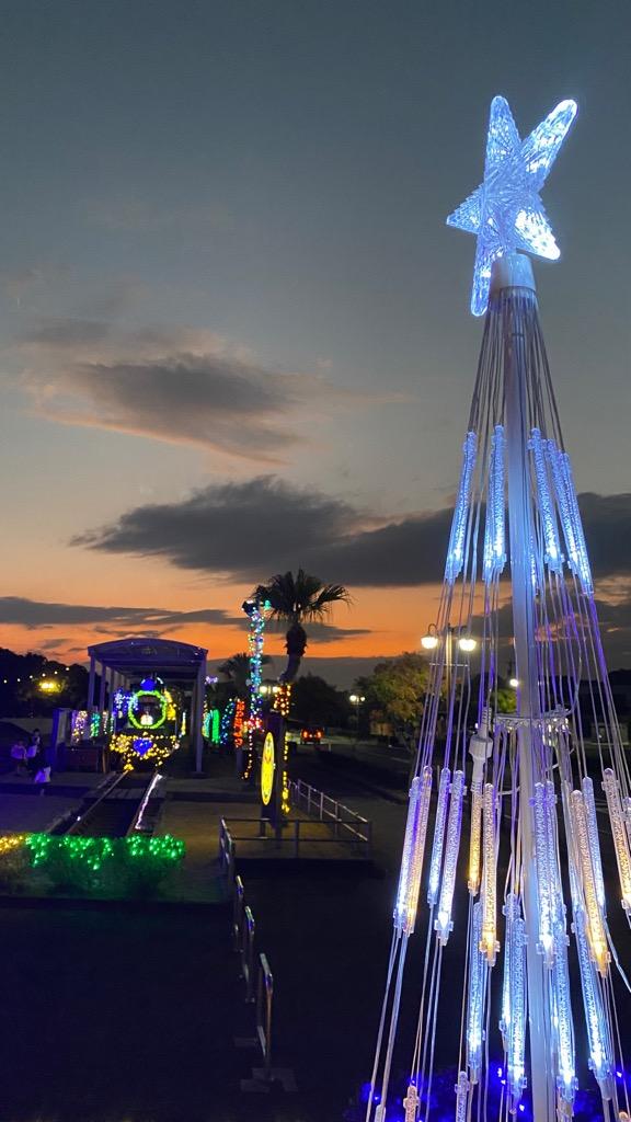 【2025】志布志鉄道記念公園イルミネーション-4