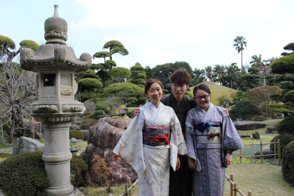 Wear traditional Oshima pongee!-6