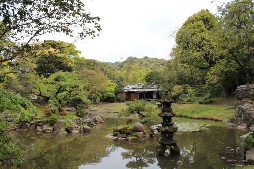 旧島津氏玉里邸庭園-4