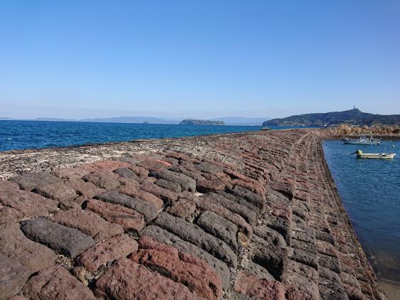 宮ヶ浜港防波堤-1