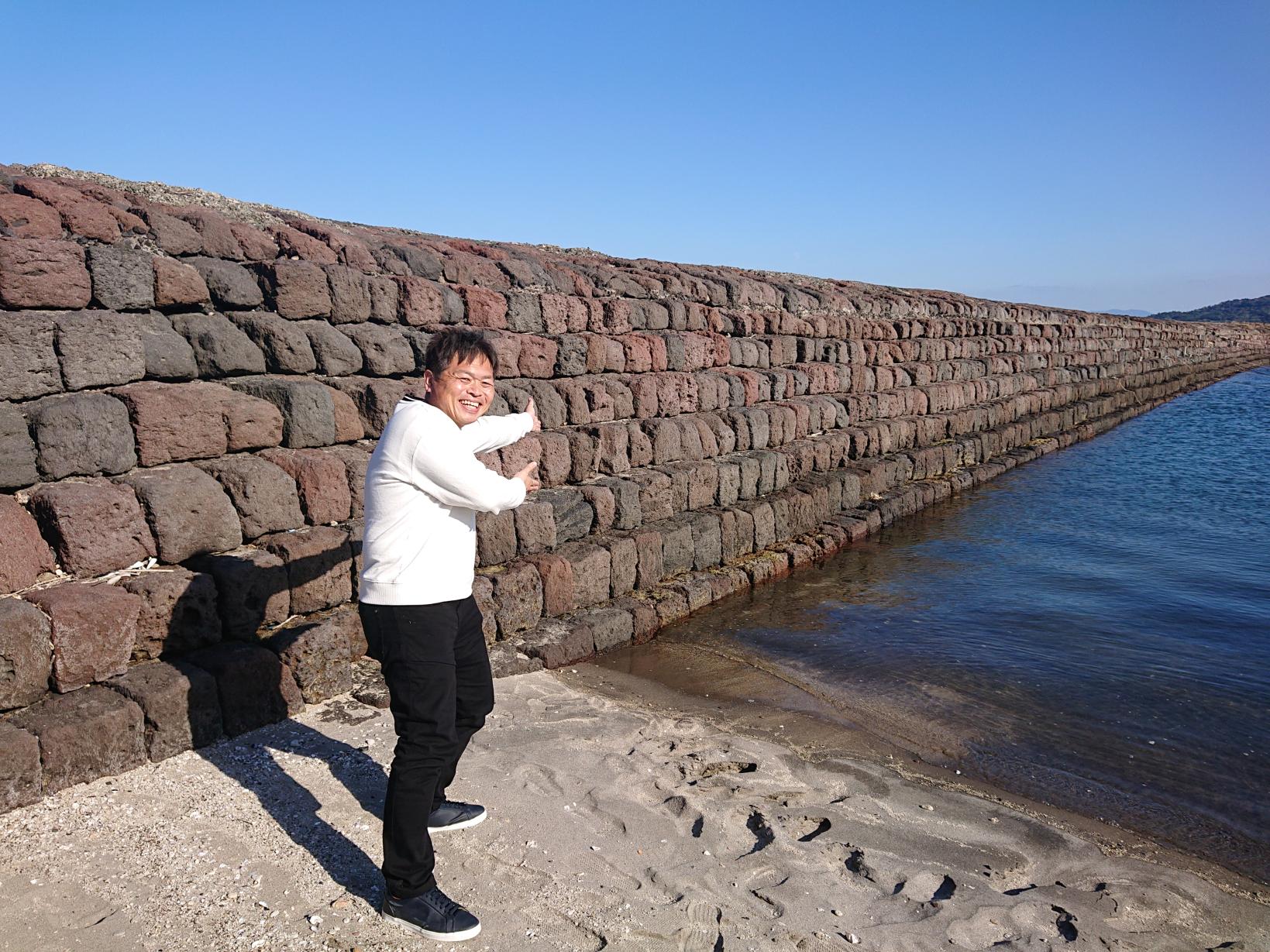  宮ヶ浜港防波堤 