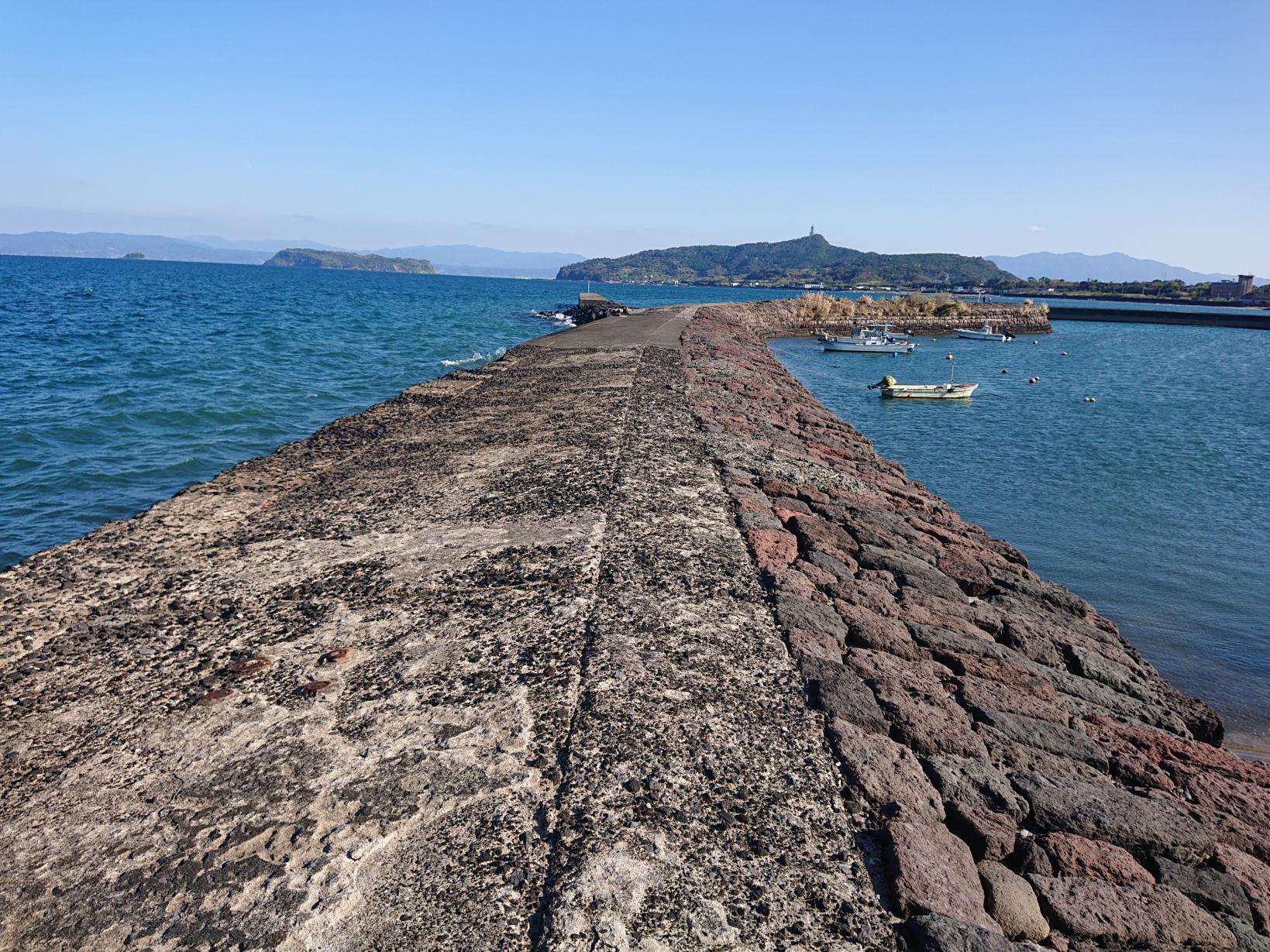 宮ヶ浜港防波堤-2