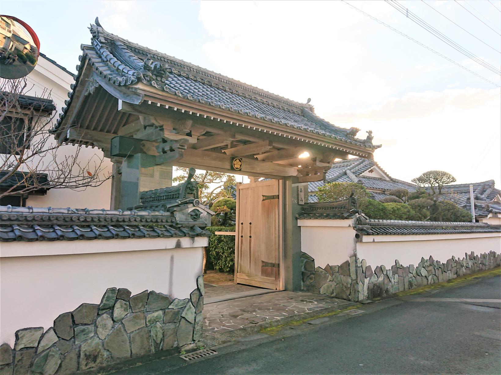 森山家住宅土蔵・主屋・旧作業場-1