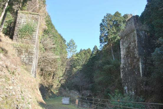 鉄橋跡（永野金山）-2