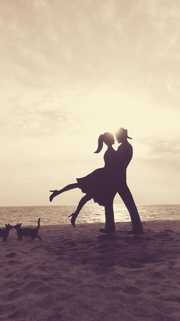 神川ビーチ　影絵の祭典-4