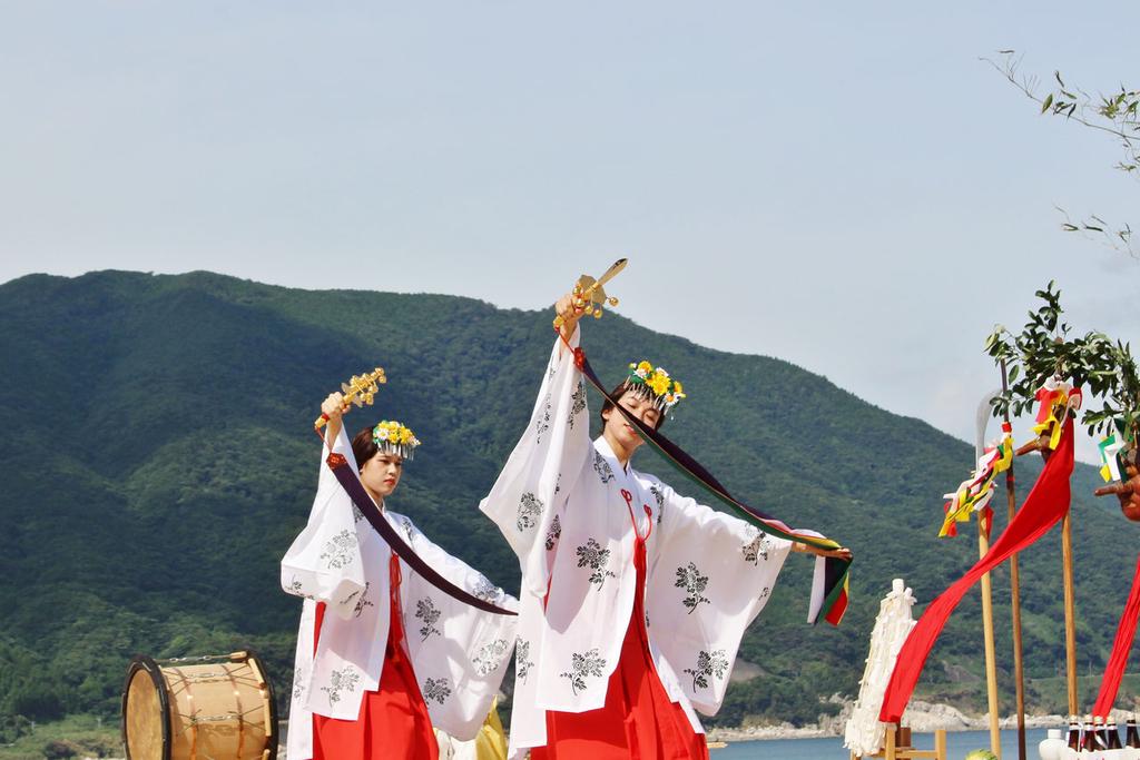 肝屬郡肝付町岸良  ‘納貢西東’(nagosidon)　夏越祭典-1