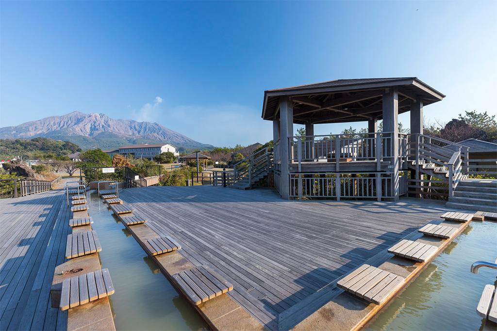 「桜島」溶岩なぎさ公園-1