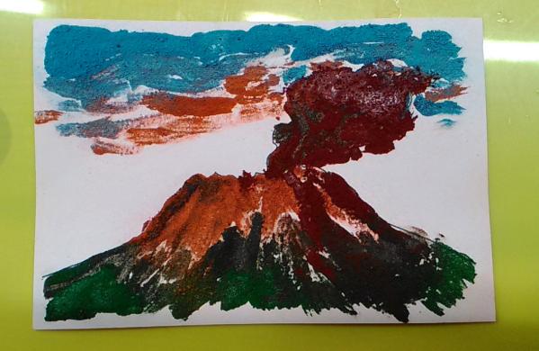 火山灰加色彩繽紛藝術創作-2
