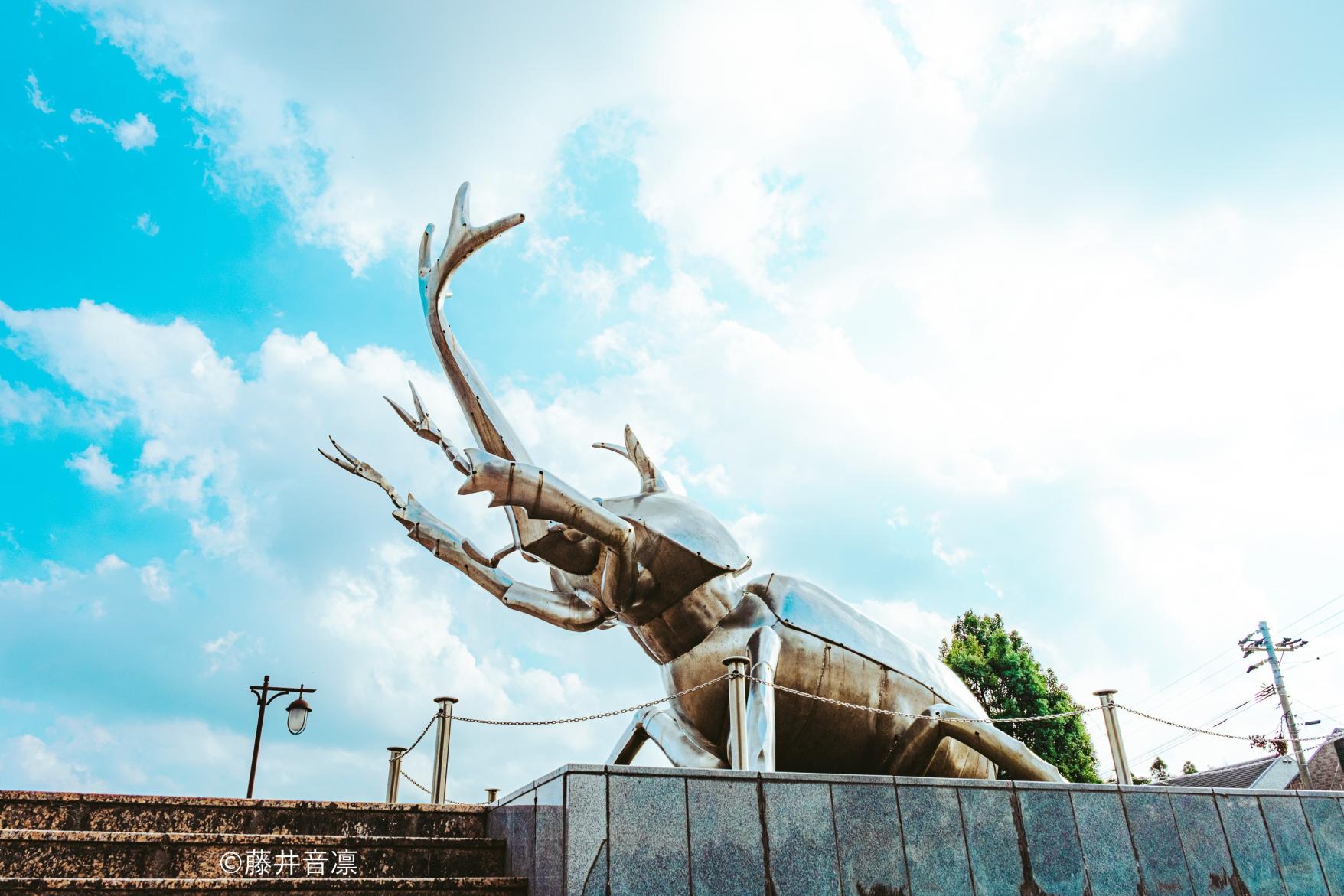 Roadside Station Kunino Matsubara Giant Beetle-1