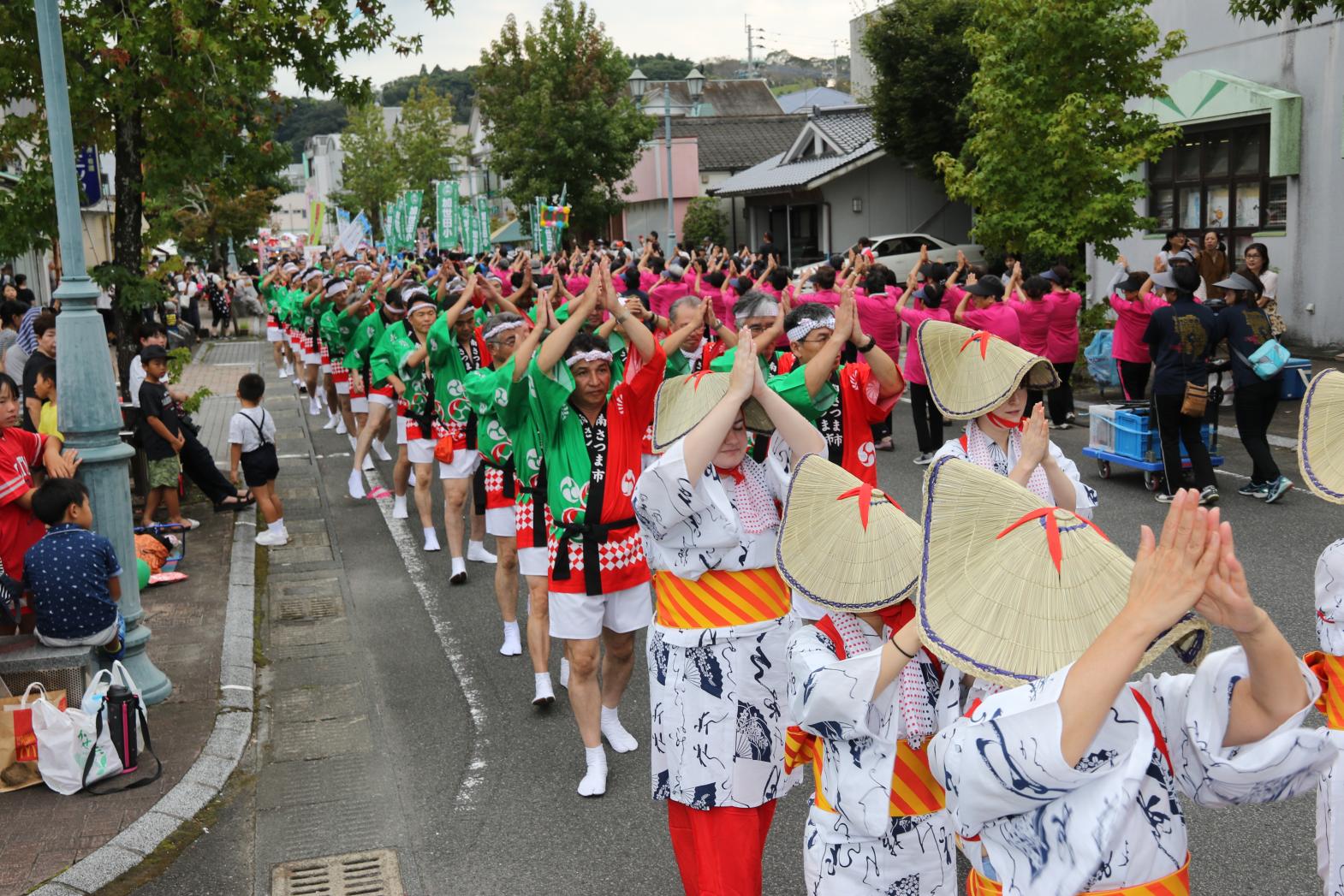 南さつまフェスタふるさと総踊り-1