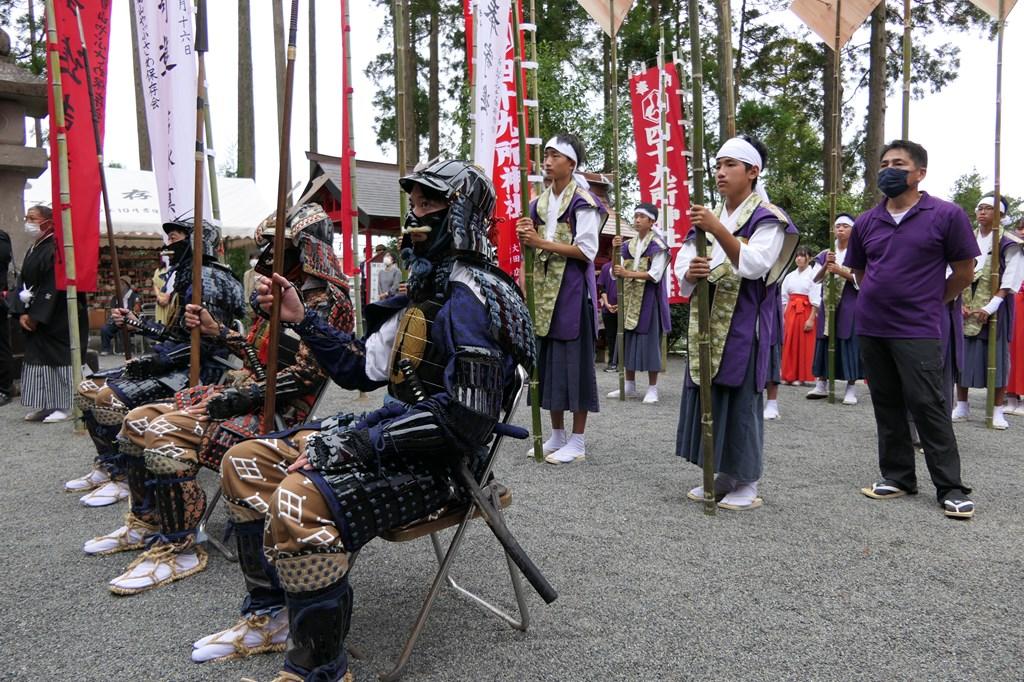 四十九所神社の流鏑馬-7