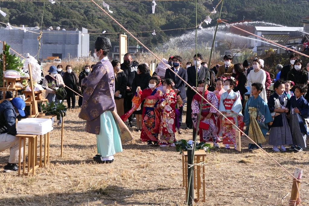 기모쓰키군 기모쓰키초 우치노우라 도야도야사 도깨비불 태우기-1