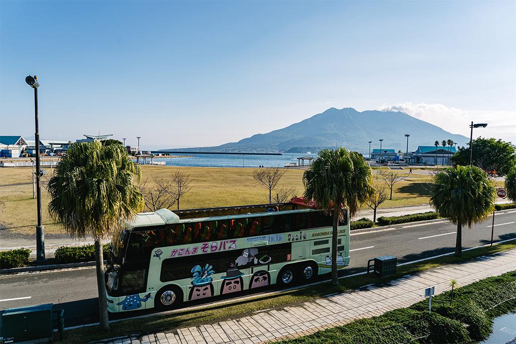 かごんまそらバス A 鹿児島市内遊覧スタンダードコース 90分 体験 公式 鹿児島県観光サイト かごしまの旅