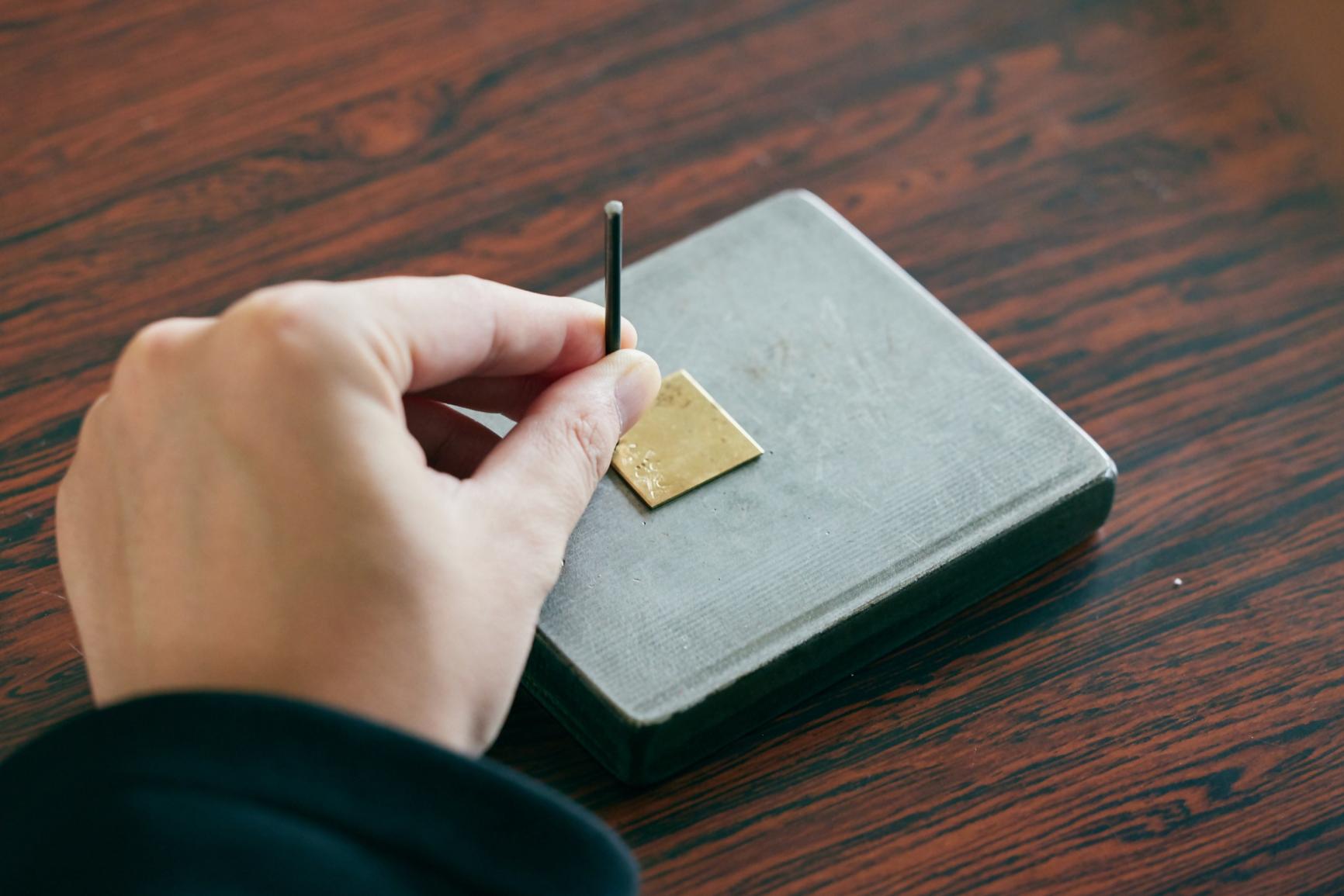 【伝統工芸・モノづくり】職人とつくる彫金風鈴制作-1