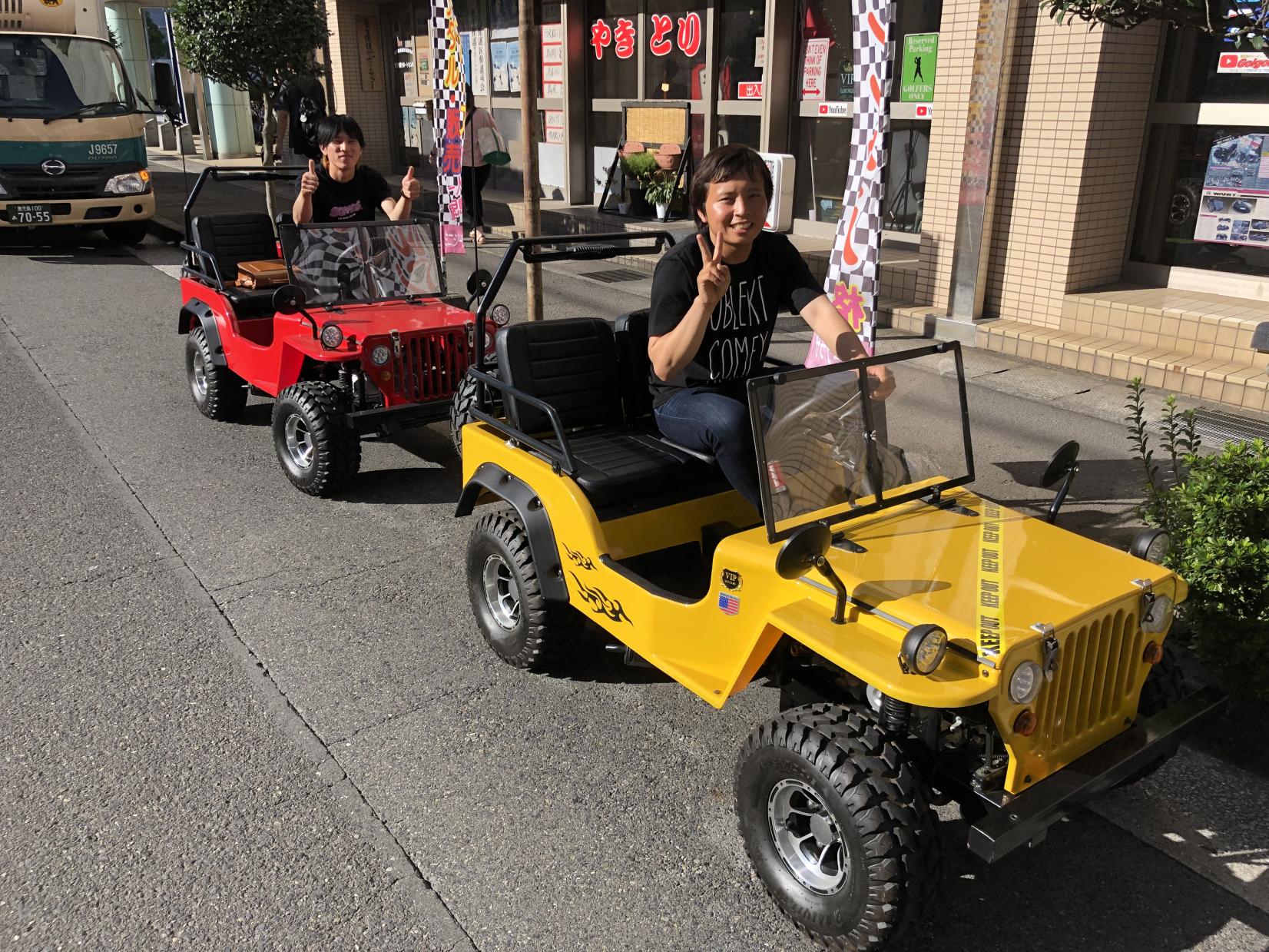 Kagoshima Sightseeing in a Mini Jeep home!-8