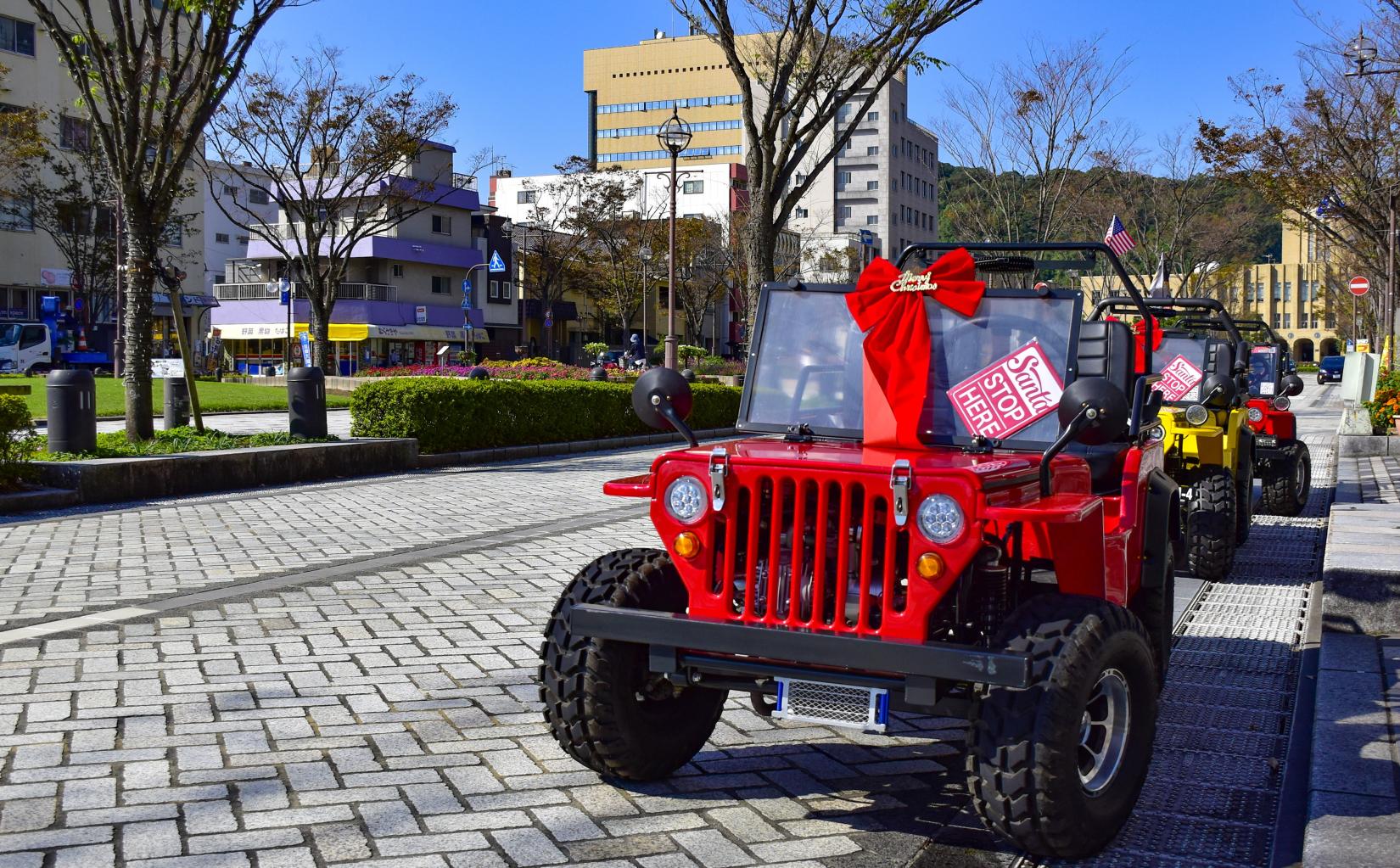 Kagoshima Sightseeing in a Mini Jeep home!-1