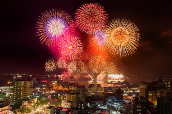 Màn trình diễn pháo hoa đêm hè Vịnh Kinko Kagoshima-1