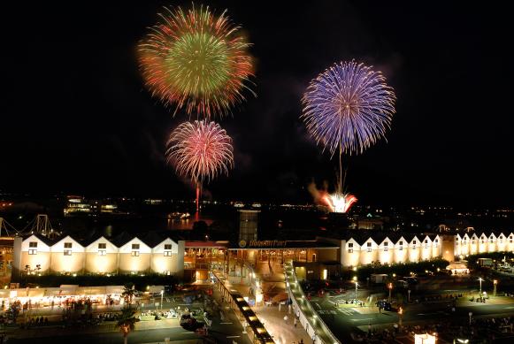 Kagoshima Kinko Bay Summer Night Fireworks Display-5