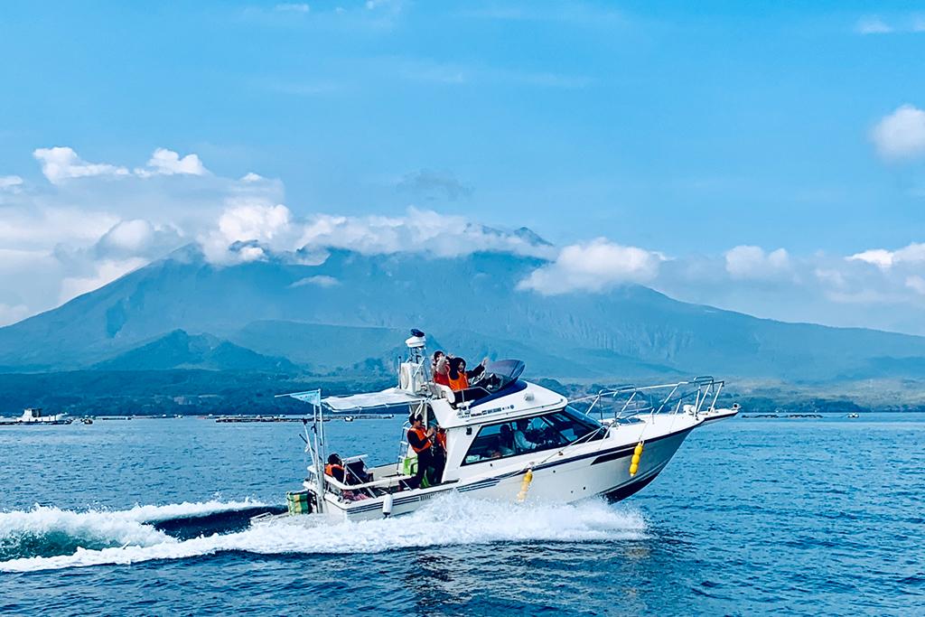鹿児島錦江湾クルーズ（B：ジオクルーズ桜島西回り）-1