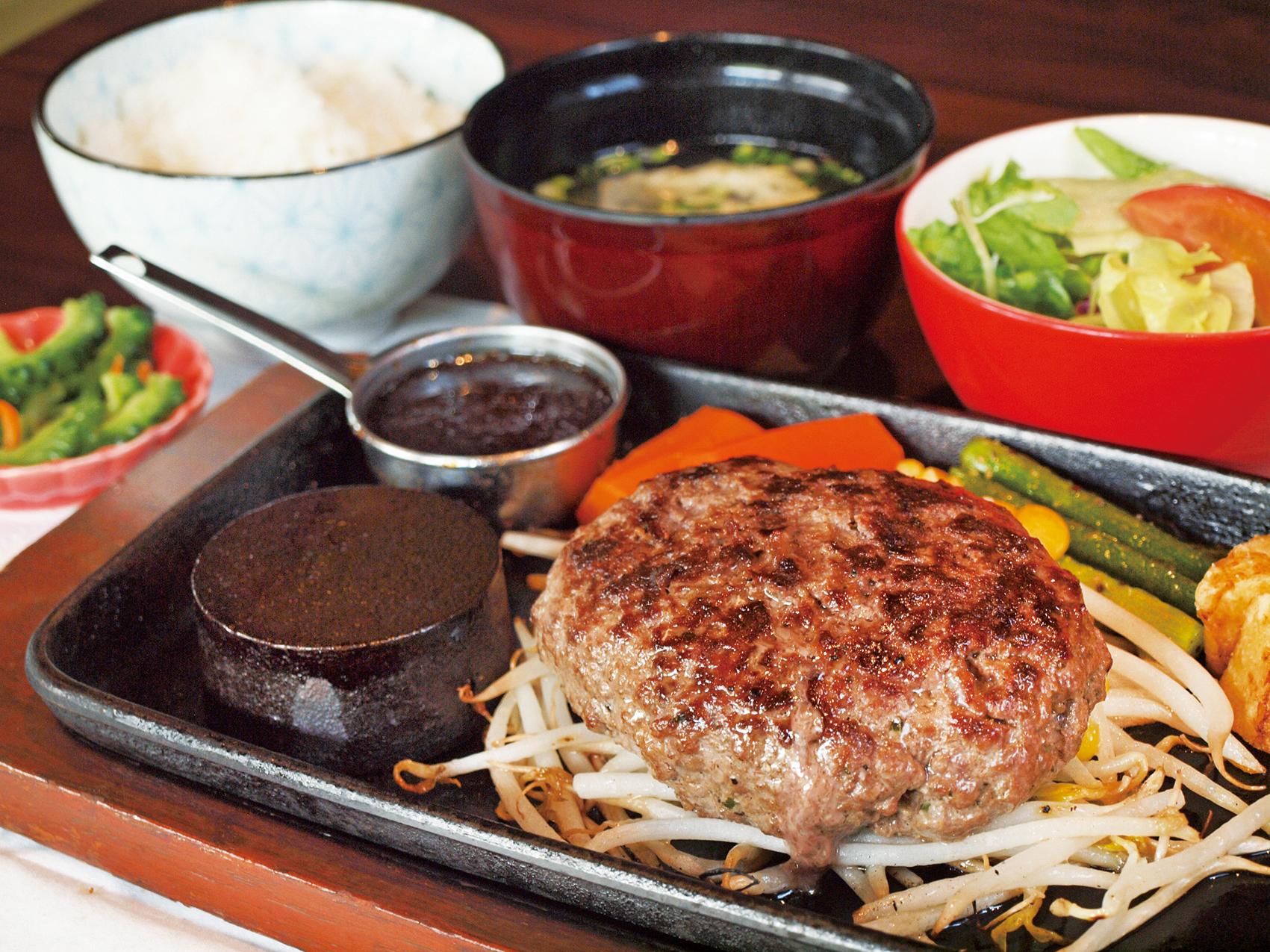 Charcoal Grill Hamburg Steak Kurohira-1