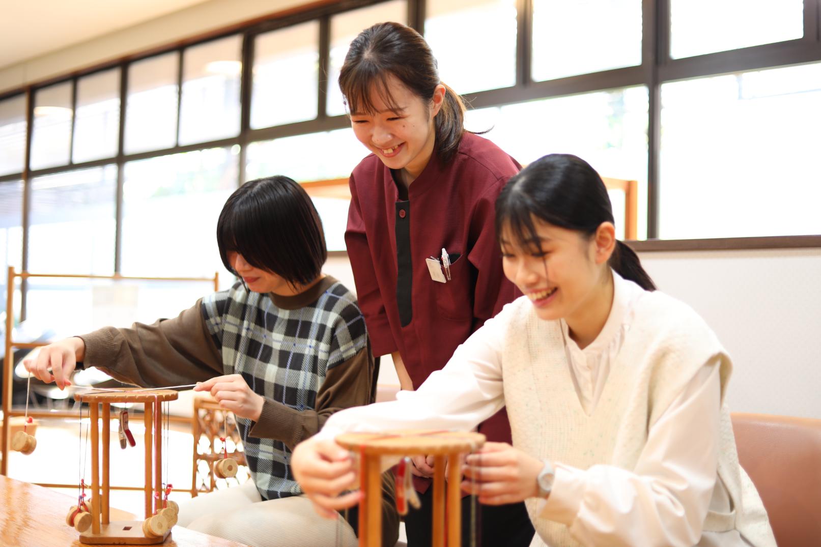 奄美の里　組紐体験-5