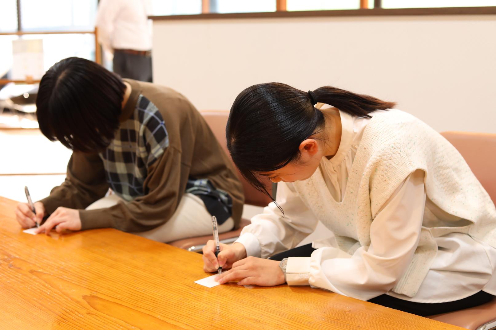 奄美の里　組紐体験-6