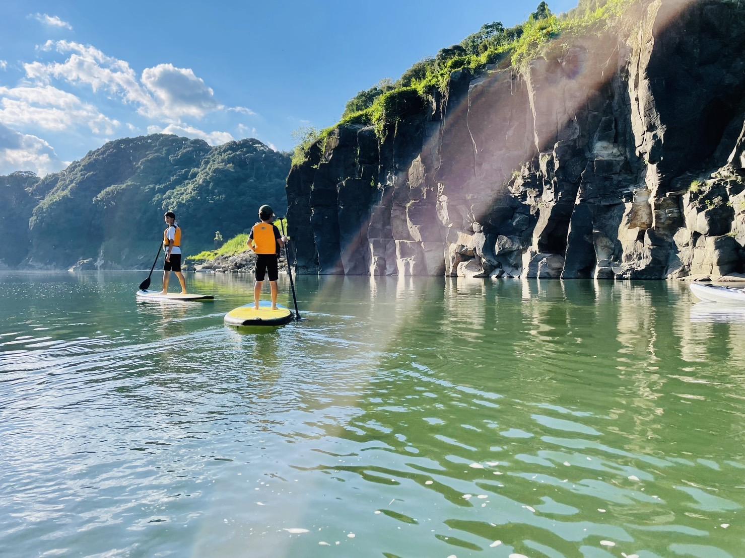 曽木瀑布地區的獨木舟之旅-7