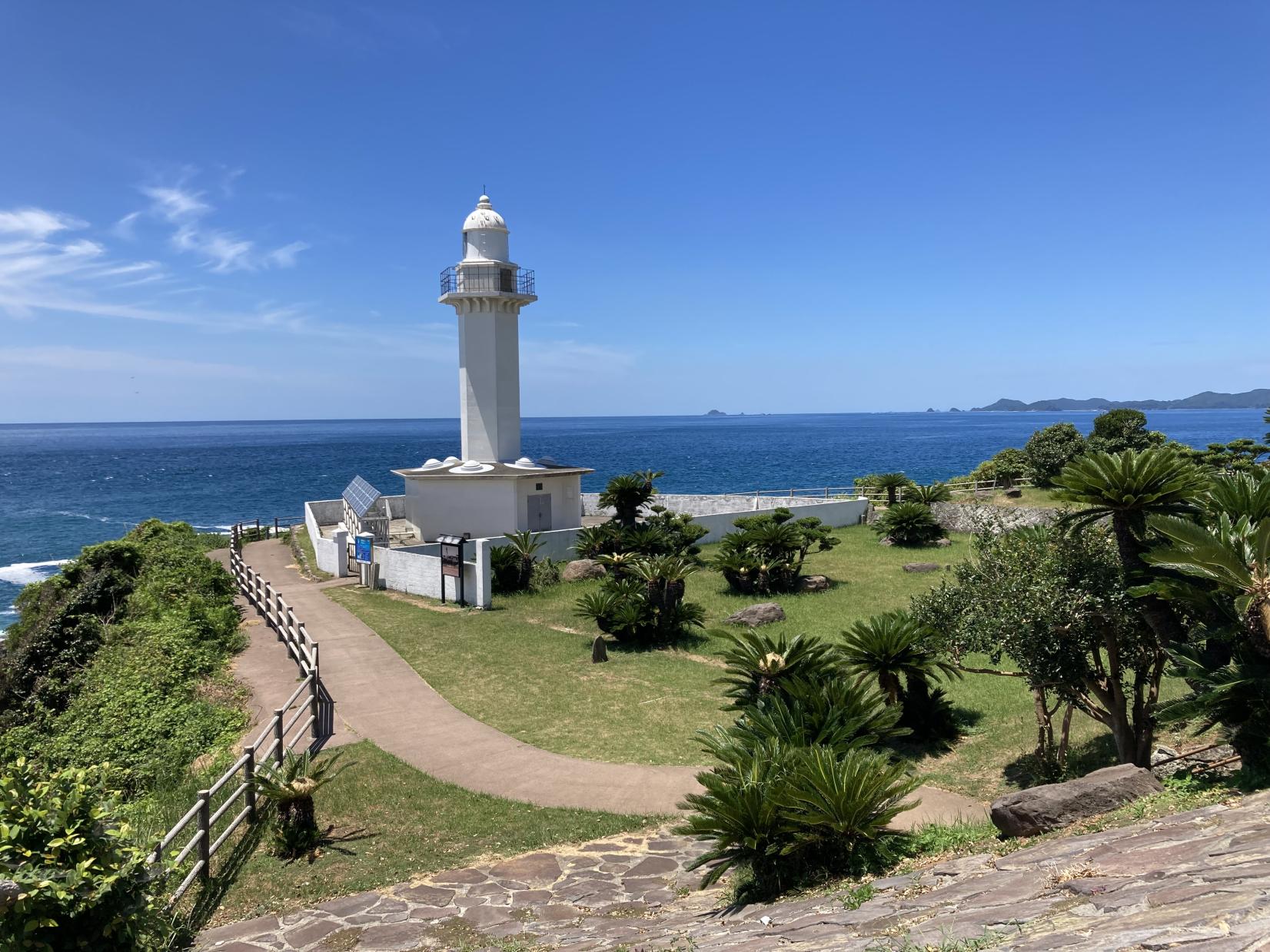 【長島町】長崎鼻灯台公園-0