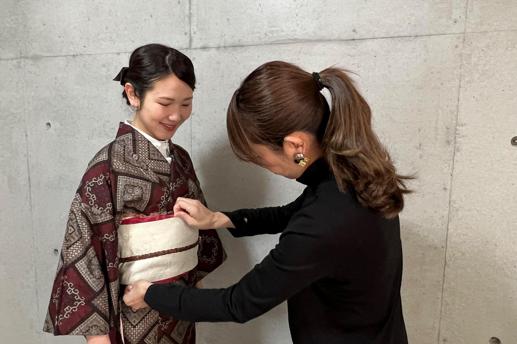 Oshima Tsumugi Kimono Rental-2