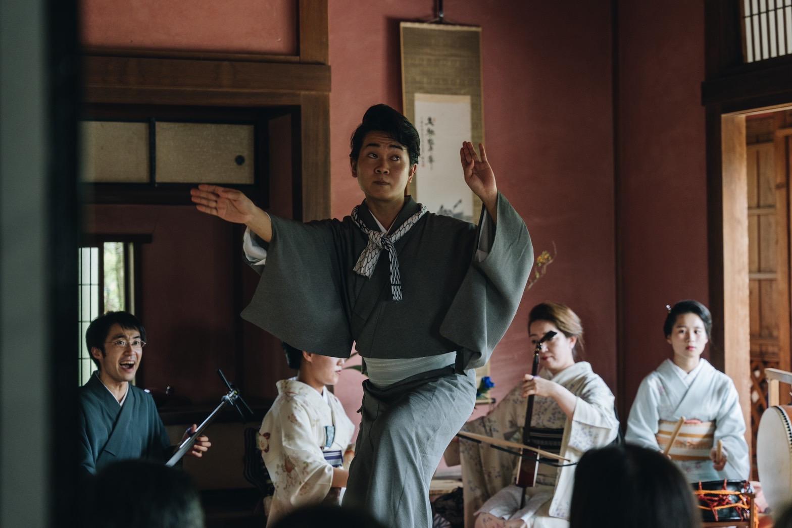 Sumiyoshi-shachu lòng hiếu khách ở Kagoshima（Tiệc trà (Sencha)" và "Vũ điệu Ozashiki）-2