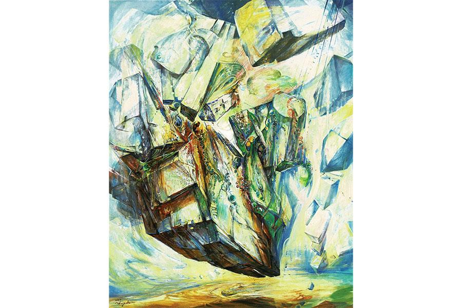 第109回　二科展巡回鹿児島展-3