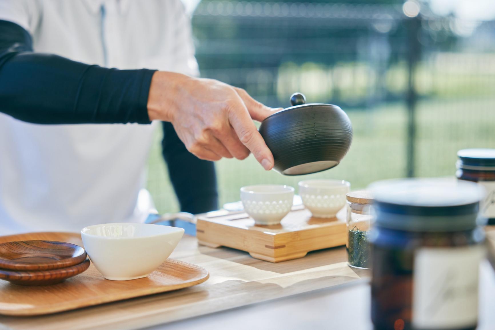 【知覧茶・お土産付き】シングルオリジン（日本茶）ブレンドティーつくり体験-2